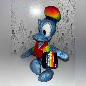 *new* Disney Standard Pride 9-inch Plush stuffed animal Donald Duck.
